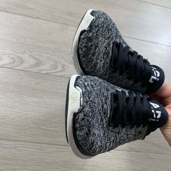 APL Women’s Techloom Phantom Black & White Sneakers - Picture 5 of 10